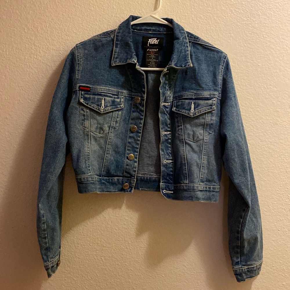 Fubu Cropped Jean Jacket